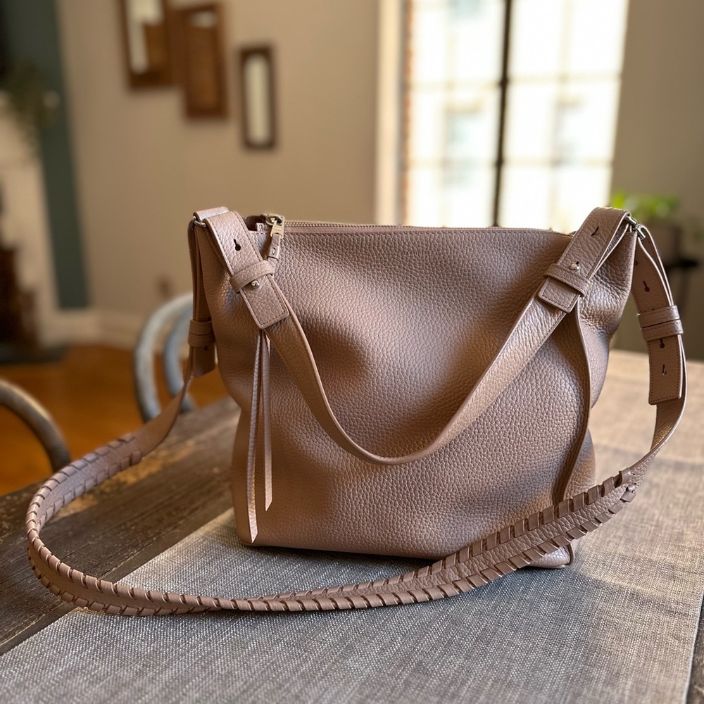 ALLSAINTS Kita Leather Shoulder/Crossbody Bag